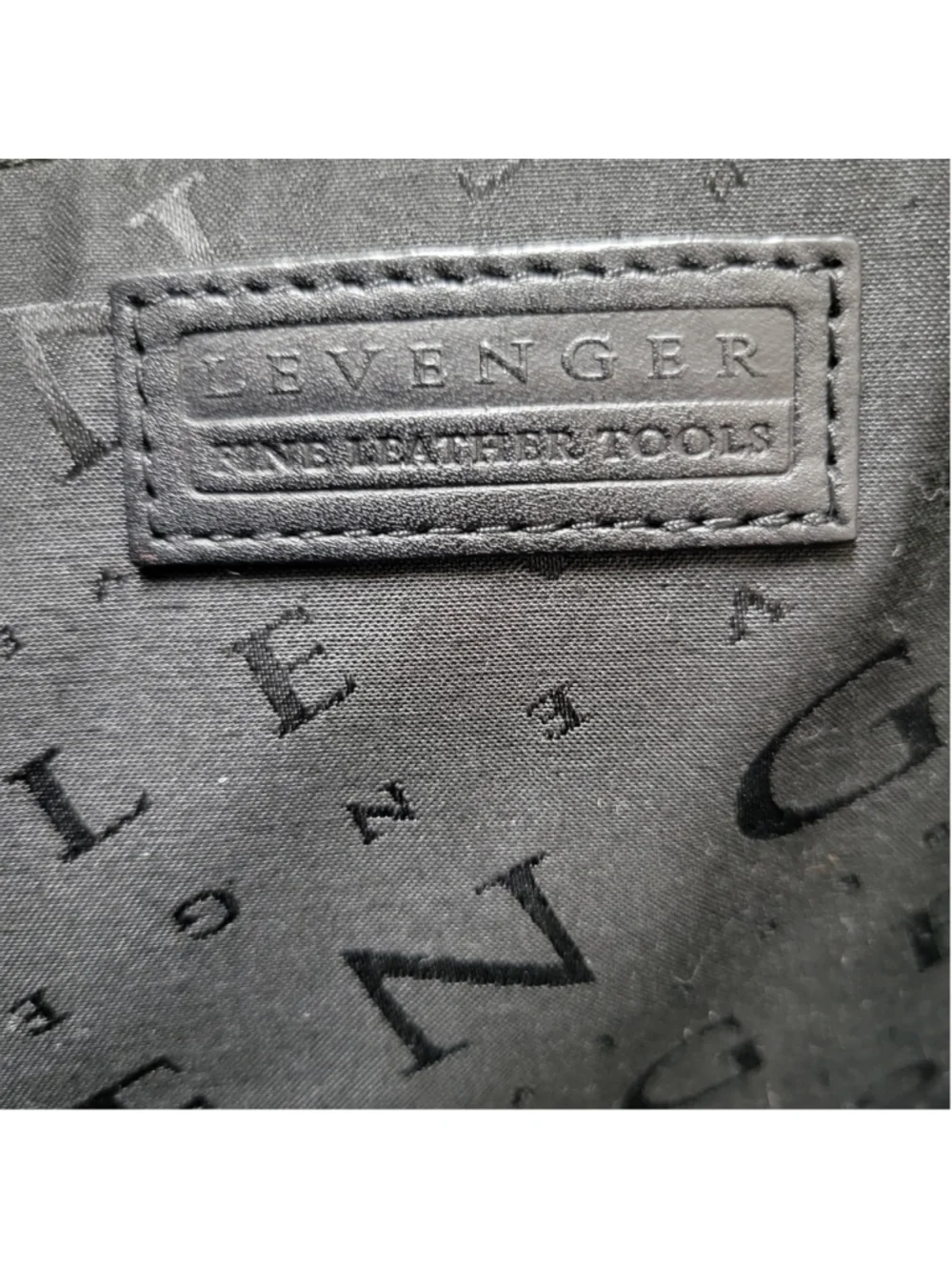 Levenger Crocodile Embossed Genuine Leather Messenger Briefcase Crossbody Bag